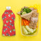 Squooshi Filling Station with Robots/Bikes Pouch and Healthy Lunch