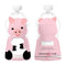 Squooshi reusable animal food pouches for baby food, featuring a cute animal design, 5 oz capacity each.