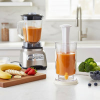 Squooshi Universal Reusable Pouch Filling Station® + Large 6 Pack of Pouches