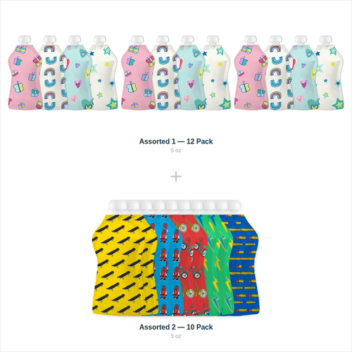 Squooshi Bundle 3 - The Lunchbox Pack