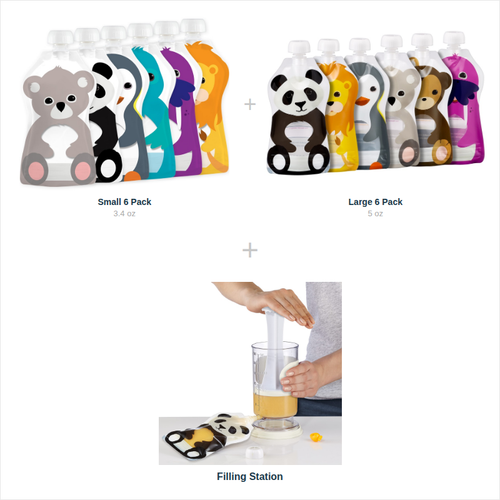 Squooshi Bundle 4 — The Baby Shower Gift Set